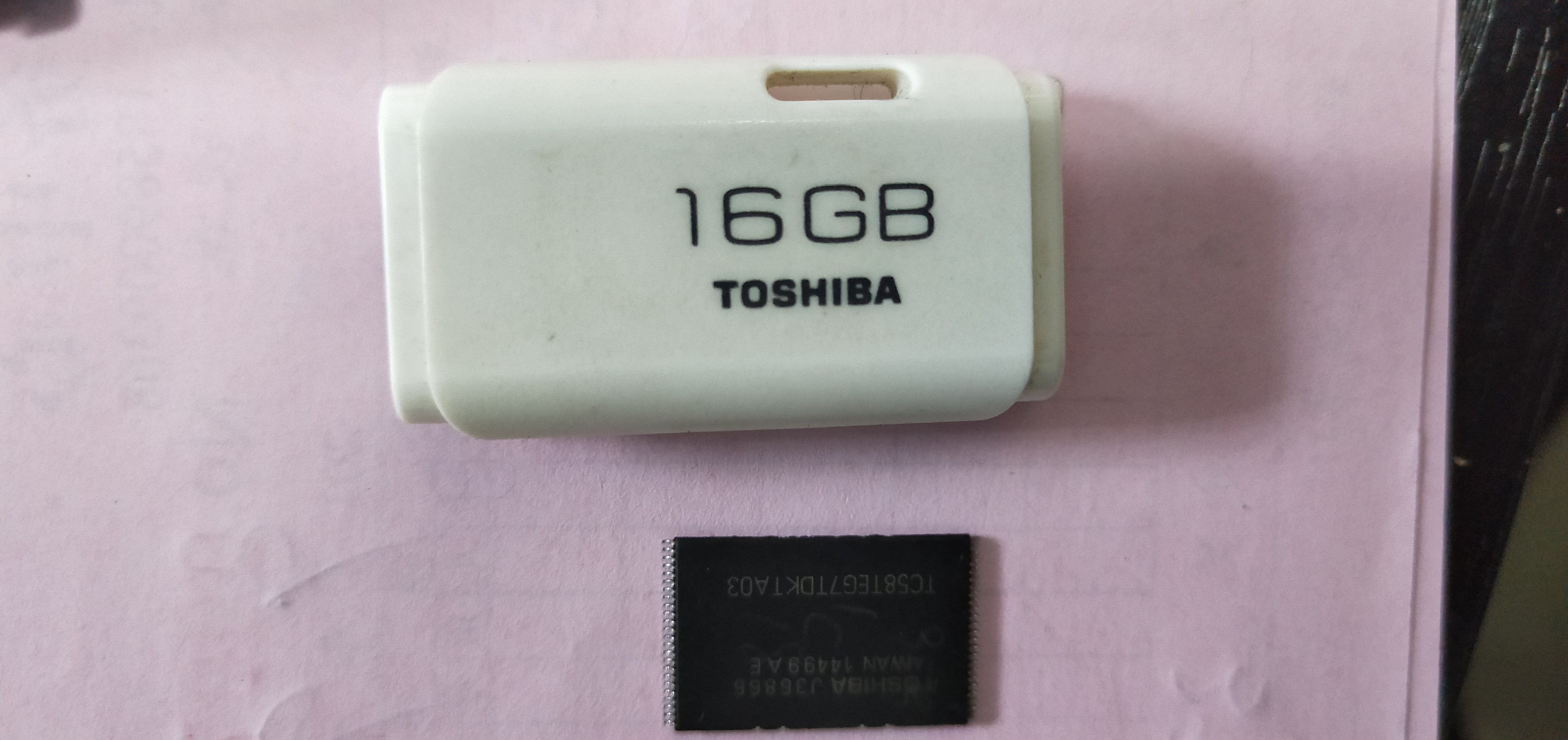 東芝16G 6623主控U盤數(shù)據(jù)恢復(fù)成功